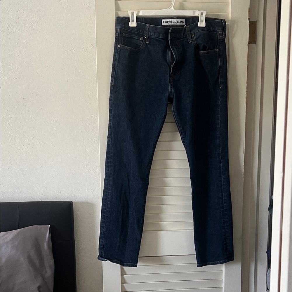 Express Midnight Blue Denim Pants
